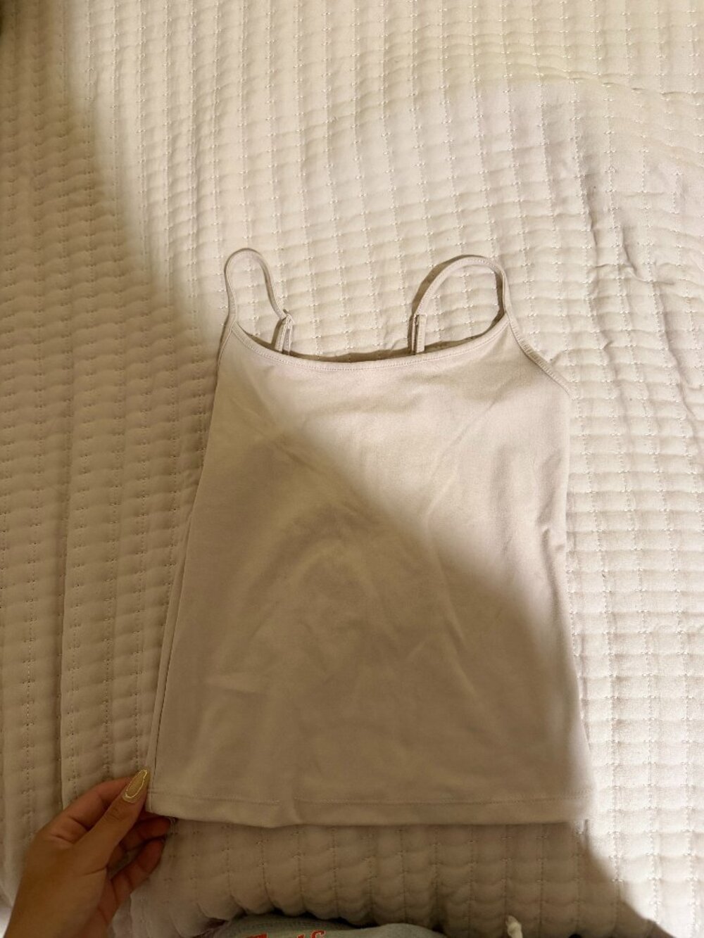 Light rose pink tank top